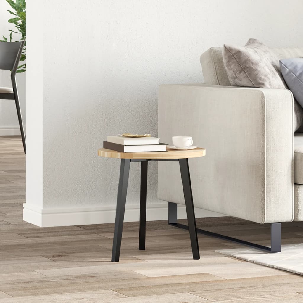 vidaXL Tablero de mesa redondo madera maciza de acacia Ø40x2 cm - Image 3