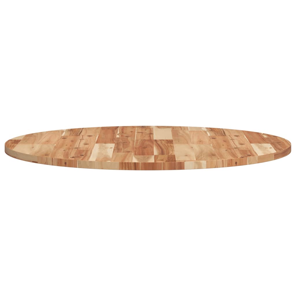 vidaXL Tablero de mesa redondo madera maciza de acacia Ø80x2 cm - Image 6