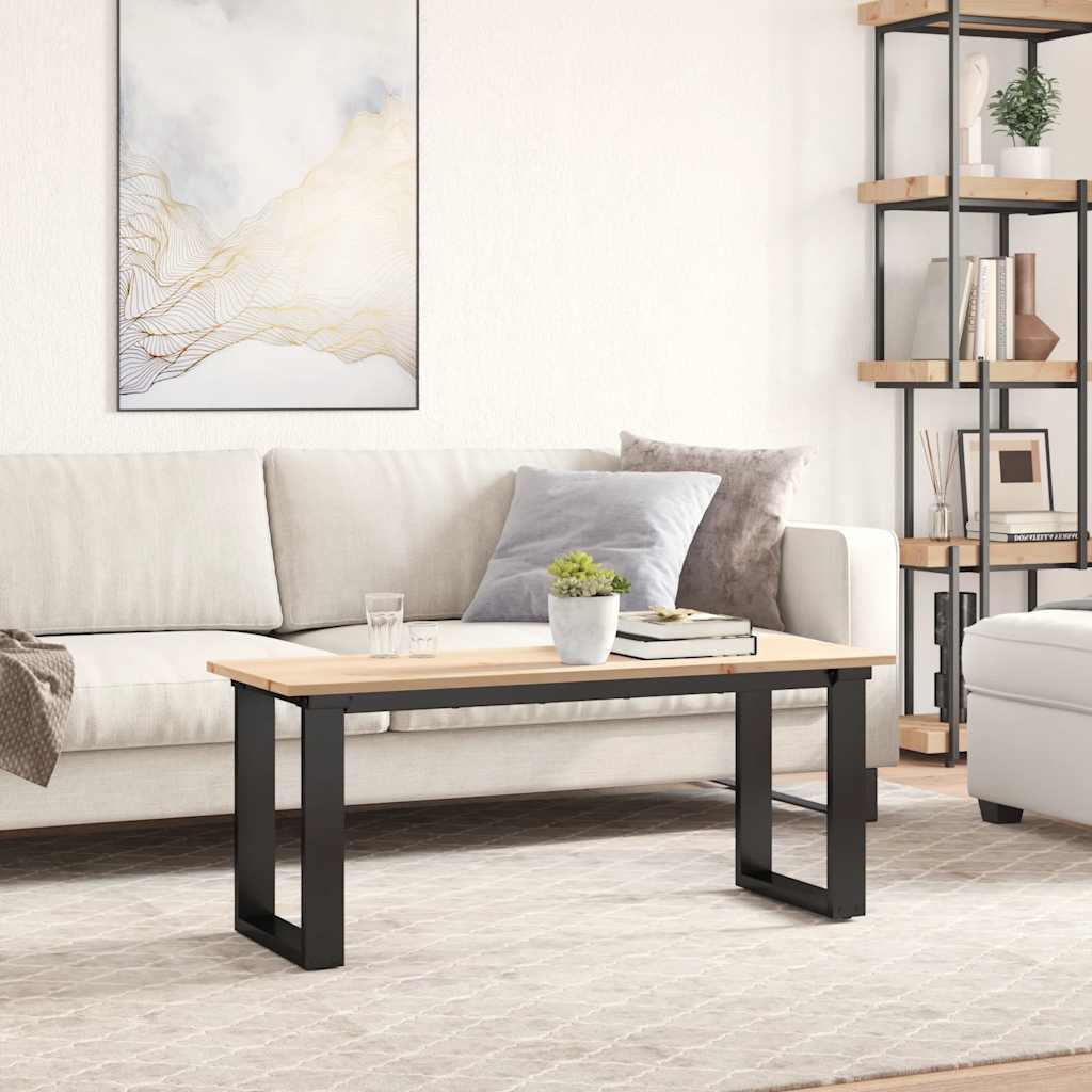 vidaXL Tablero de mesa rectangular madera maciza pino 110x40x1,7 cm - Image 3