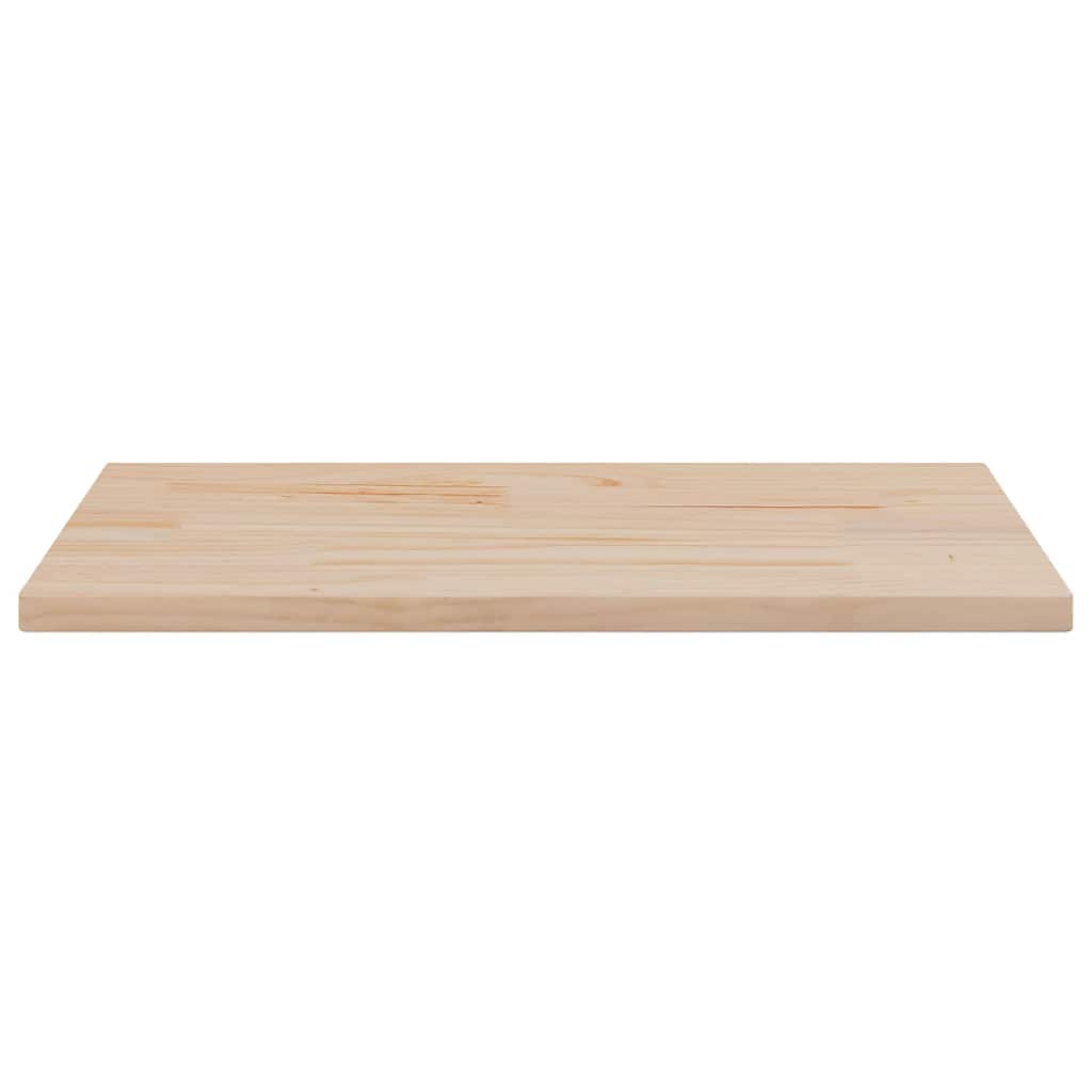 vidaXL Tablero de mesa rectangular madera maciza pino 80x40x2,5 cm - Image 3