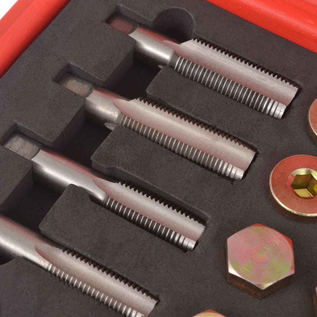 vidaXL 64-tlg. Reparatursatz Ölablassschrauben M13 M15 M17 M20 - Image 4