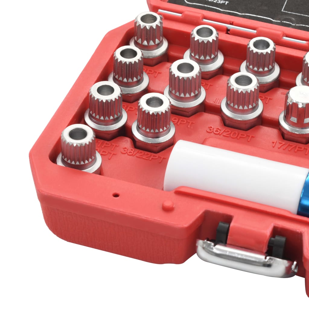 vidaXL 21-tlg. Felgenschloss-Demontagewerkzeug-Set für BMW - Image 5