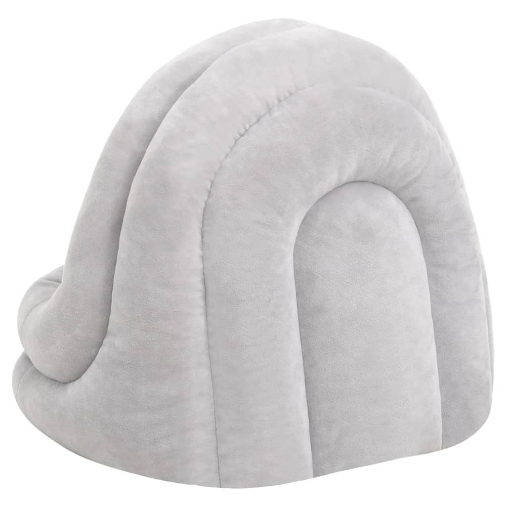 vidaXL Katzenbett 40x40x35 cm Grau und Creme - Image 5