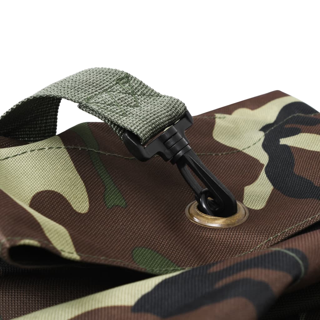 vidaXL Seesack Armee-Stil 85 L Camouflage - Image 5