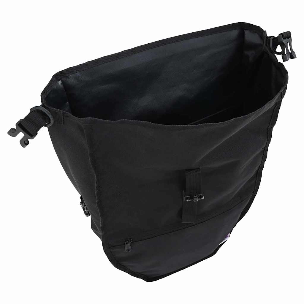 vidaXL Bolsa de bicicleta Negro 32.5 x 17 x 57 cm Poliéster - Image 6