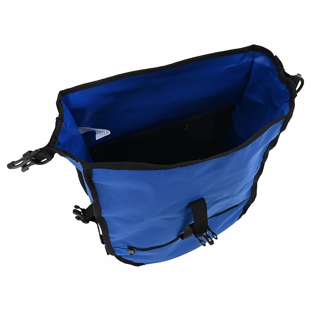 vidaXL Bolsa de bicicleta Azul 32.5 x 17 x 57 cm Poliéster - Image 5