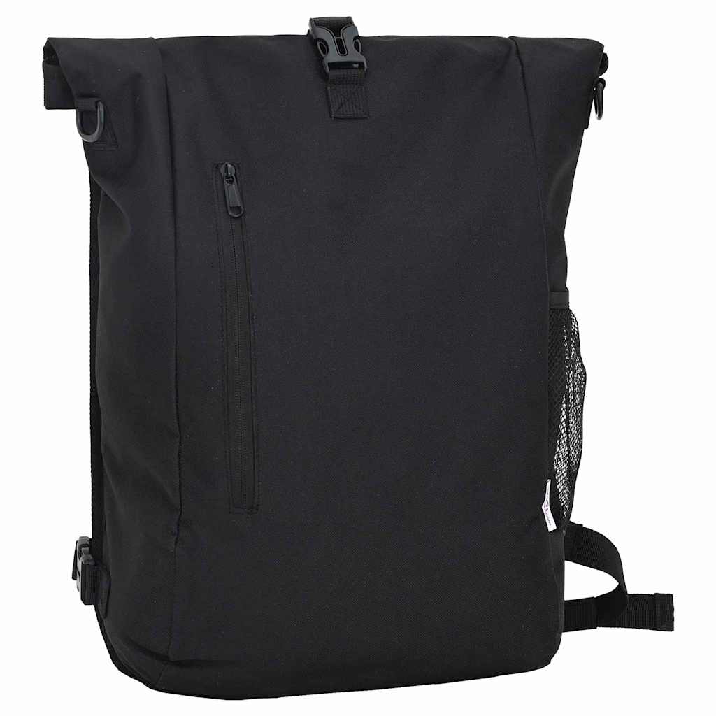 vidaXL Bolsa de bicicleta Negro 31 x 13 x 58 cm Poliéster