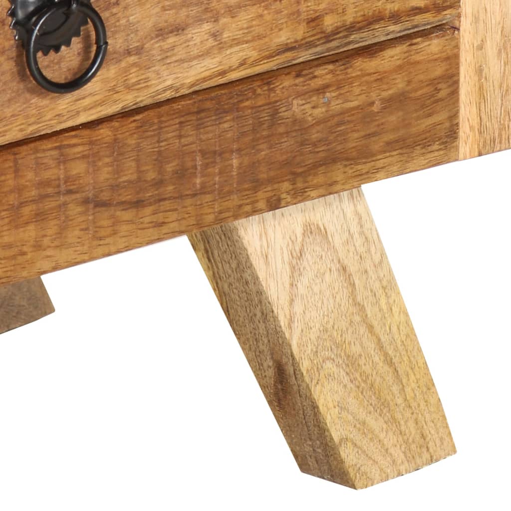 vidaXL Mueble de TV madera maciza de mango 110x30x40 cm - Image 6