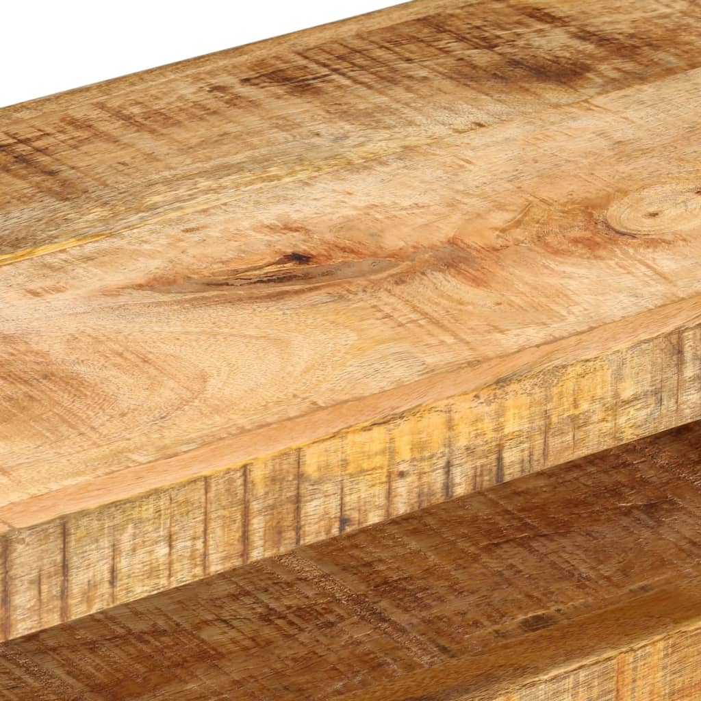 vidaXL Mueble de TV madera maciza de mango 110x30x40 cm - Image 5