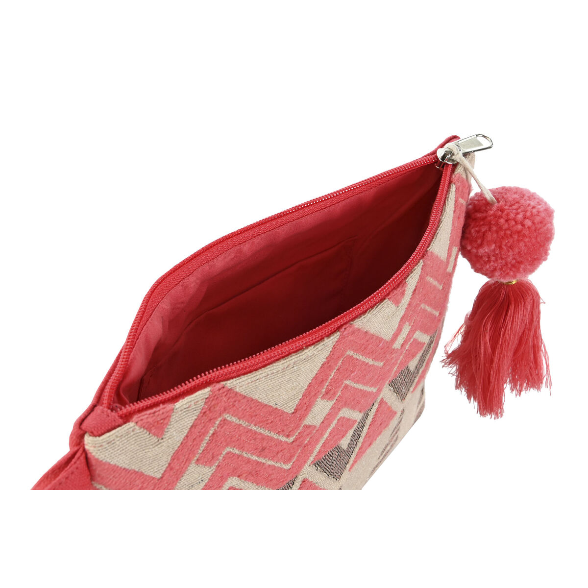 Necessaire da Viaggio Home ESPRIT Beige Fucsia 26 x 2 x 19 cm - Image 3