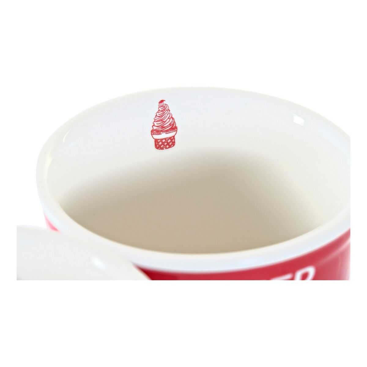 Set di Bicchieri DKD Home Decor Multicolore Ceramica Pino - Image 3