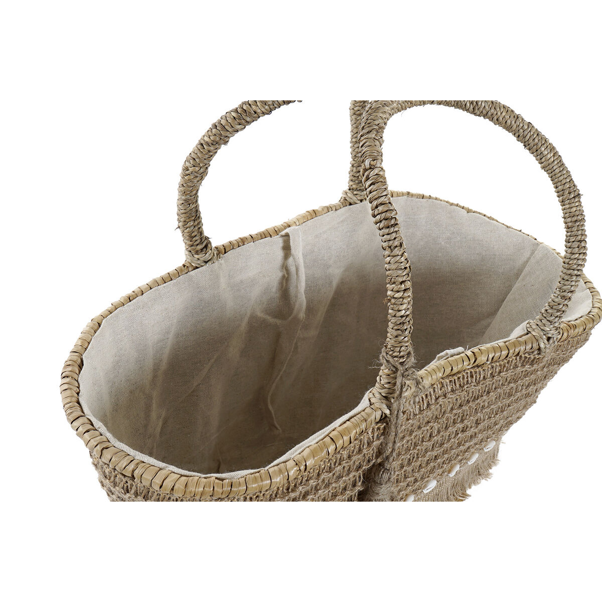 Borsa da Mare DKD Home Decor 53 x 15 x 51,5 cm Naturale Erba di mare - Image 3