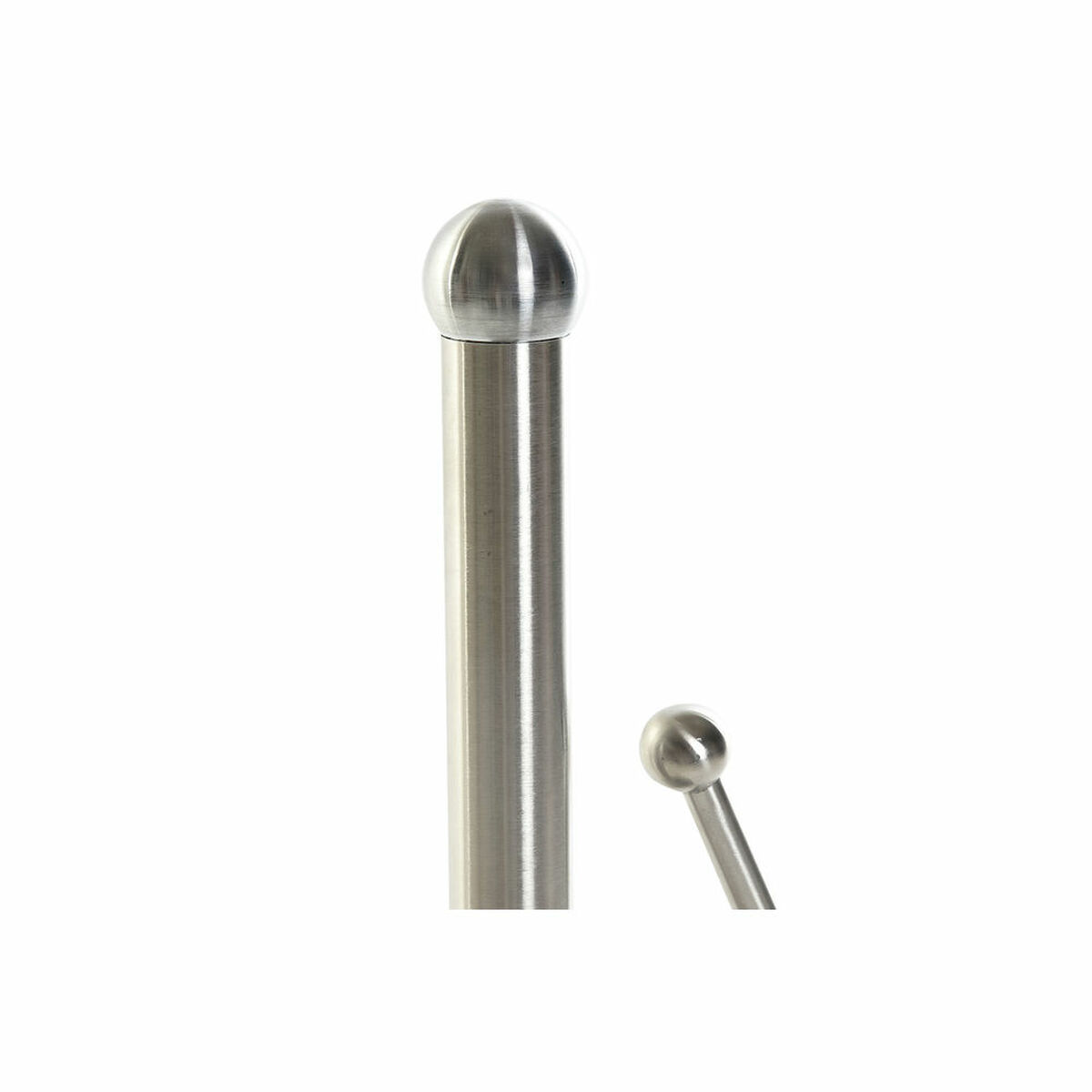 Portarotolo di Carta da Cucina DKD Home Decor Argentato Acciaio inossidabile 17 x 17 x 35 cm - Image 3