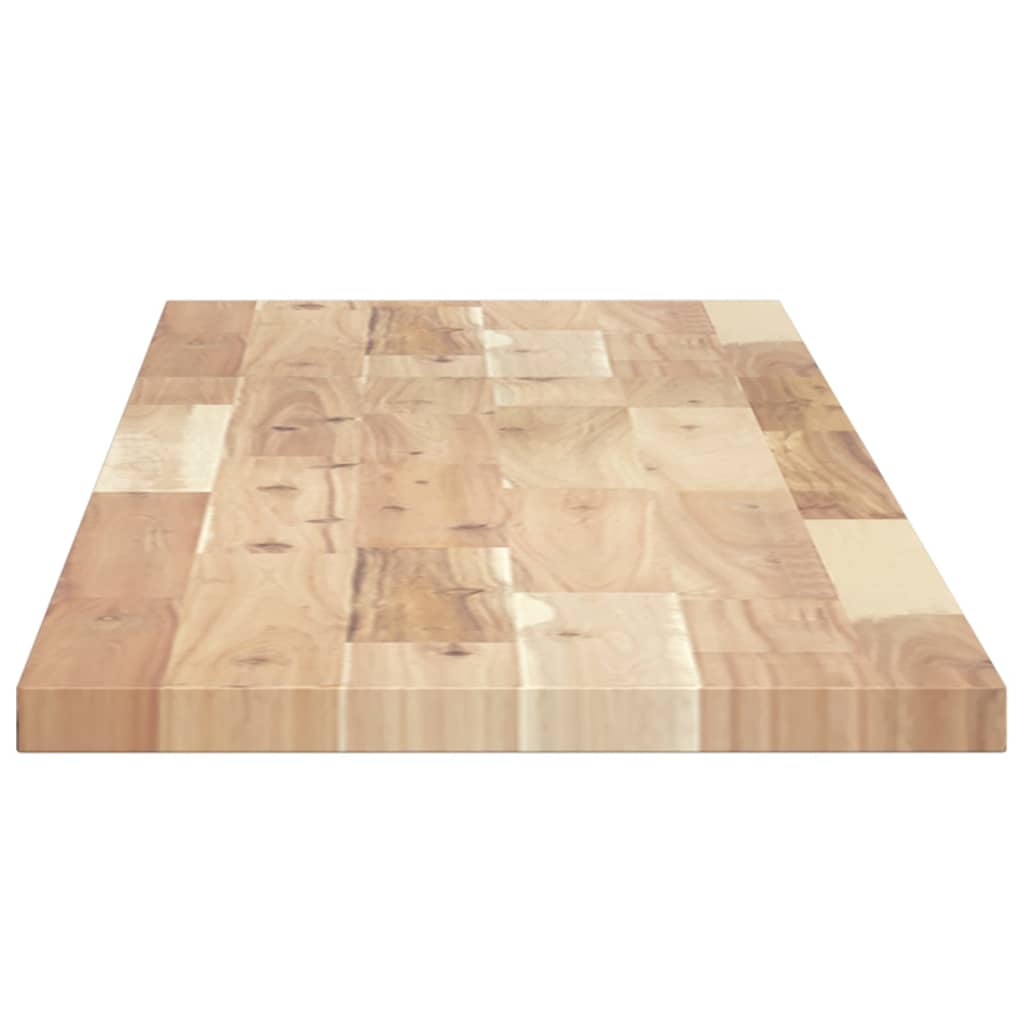 vidaXL Tablero de mesa rectangular madera maciza acacia 120x30x2 cm - Image 6