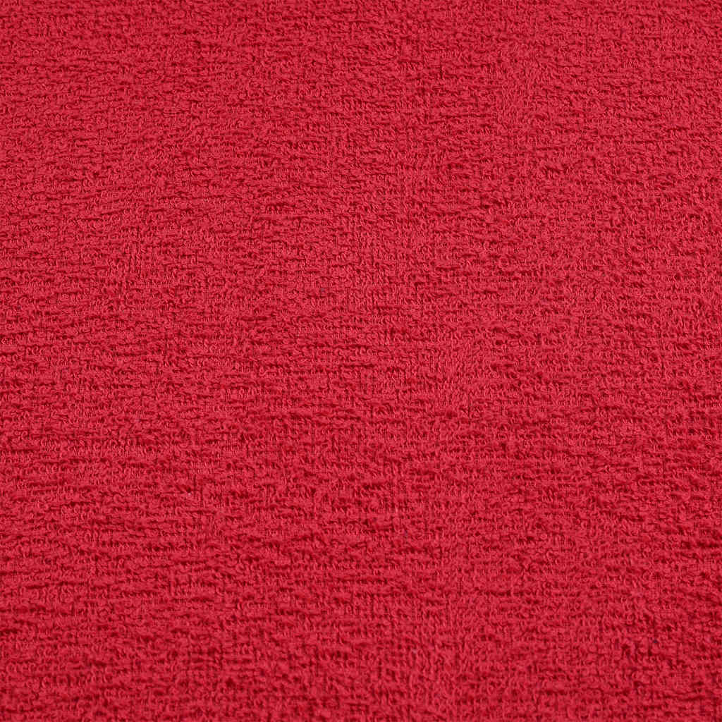 vidaXL Handtücher 2 Stk. Rot 50x100 cm 360 g/m² 100% Baumwolle - Image 5