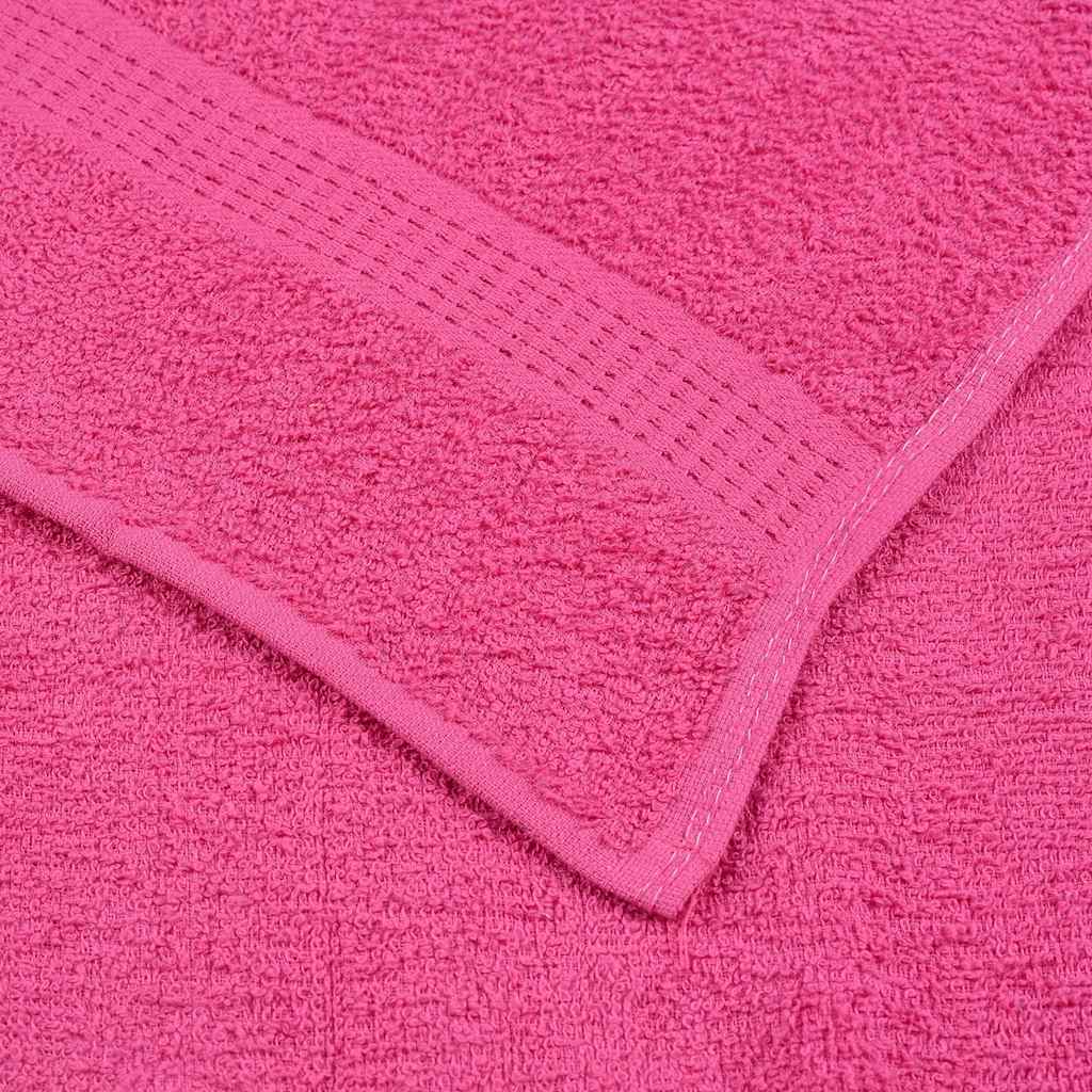 vidaXL Gästetücher 4 Stk. Rosa 30x50 cm 360 g/m² 100% Baumwolle - Image 6