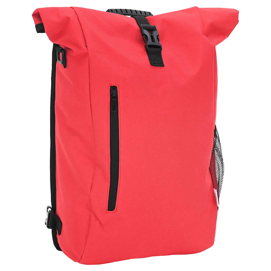 vidaXL Fahrradtasche Rot 31 x 13 x 58 cm Polyester