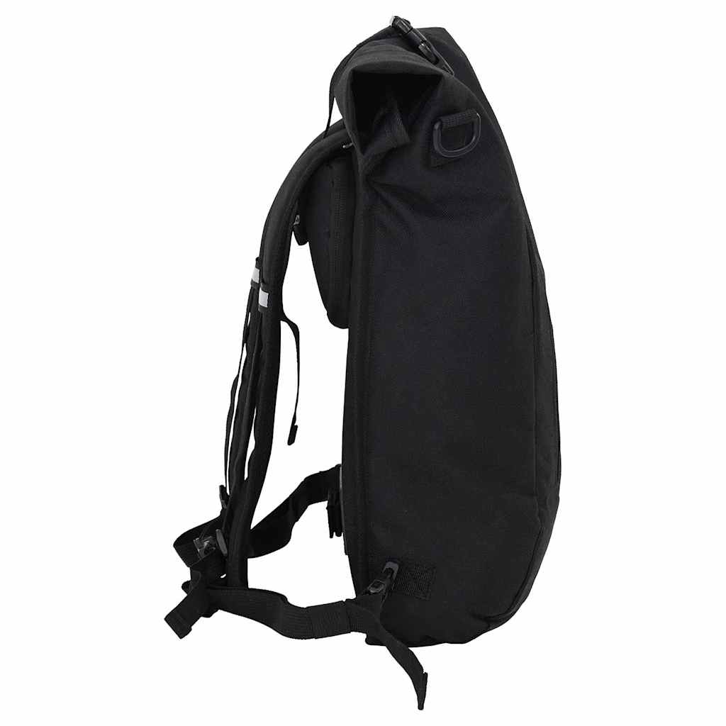 vidaXL Fahrradtasche Schwarz 31 x 13 x 58 cm Polyester - Image 4