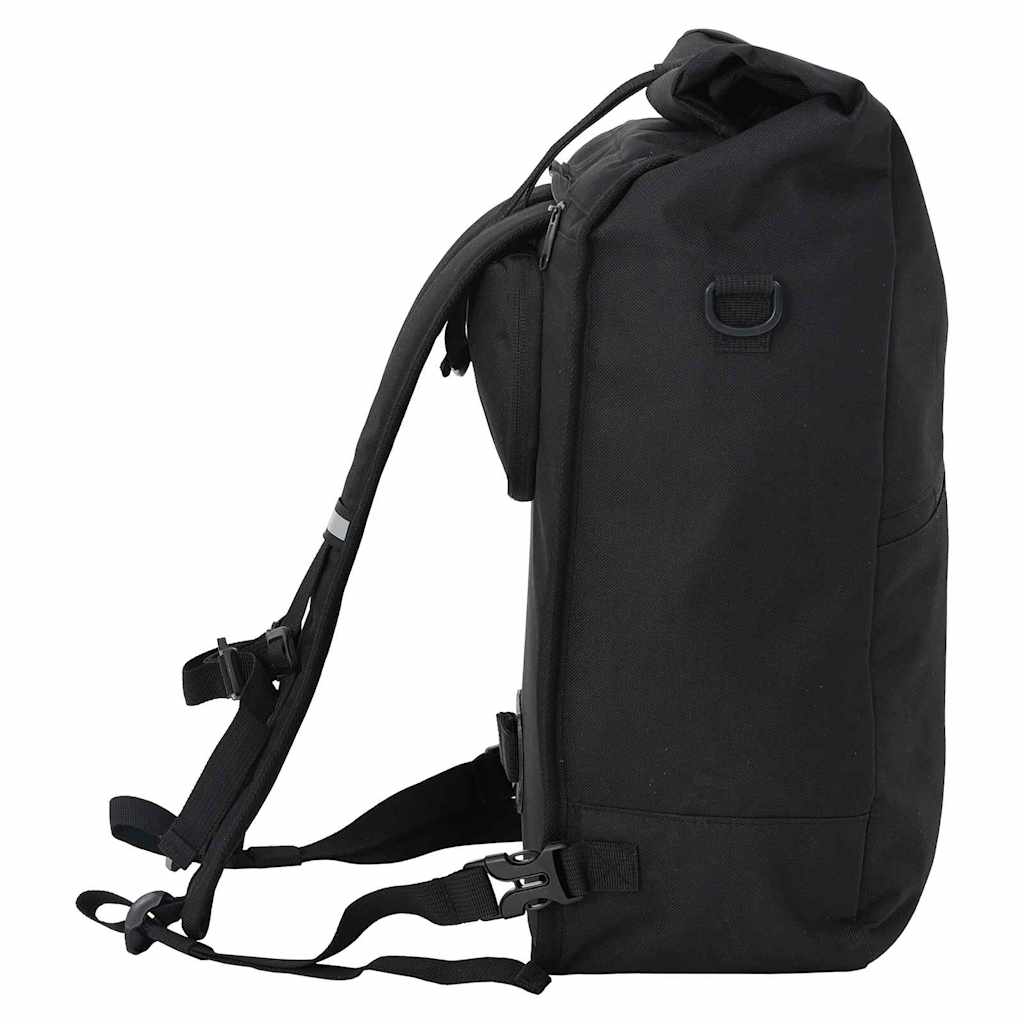 vidaXL Fahrradtasche Schwarz 33 x 16 x 48 cm Polyester - Image 4