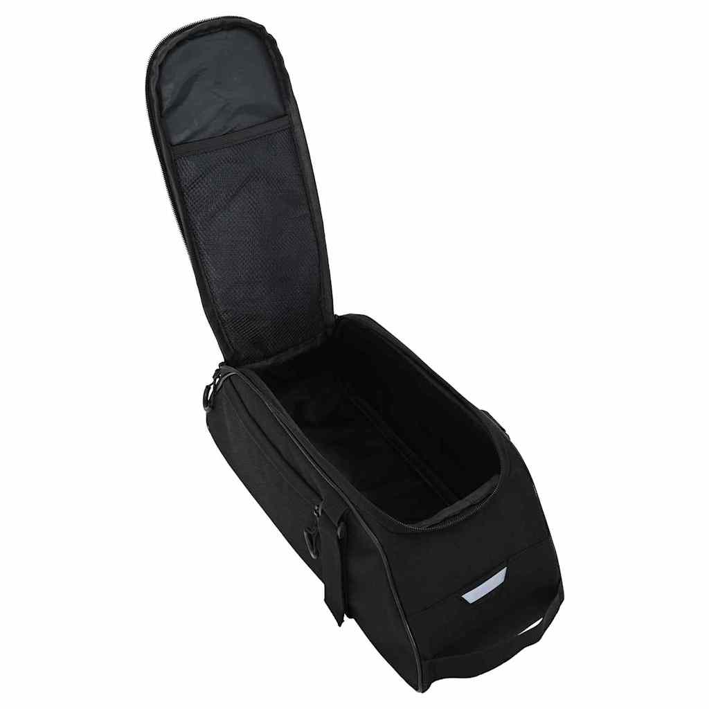 vidaXL Fahrradtasche Schwarz 38 x 16 x 16 cm Polyester - Image 6