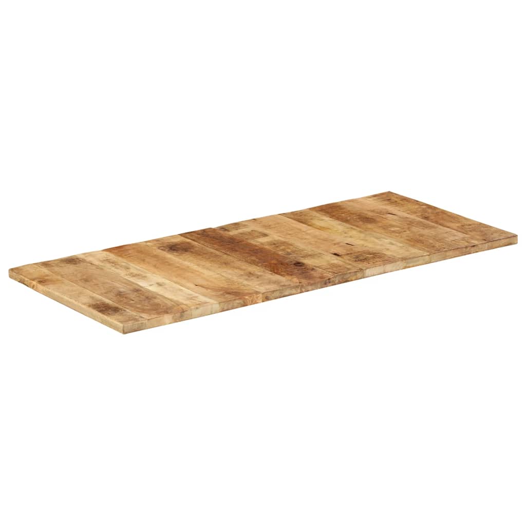 vidaXL Tablero de mesa madera maciza de mango 25-27 mm 140x60 cm
