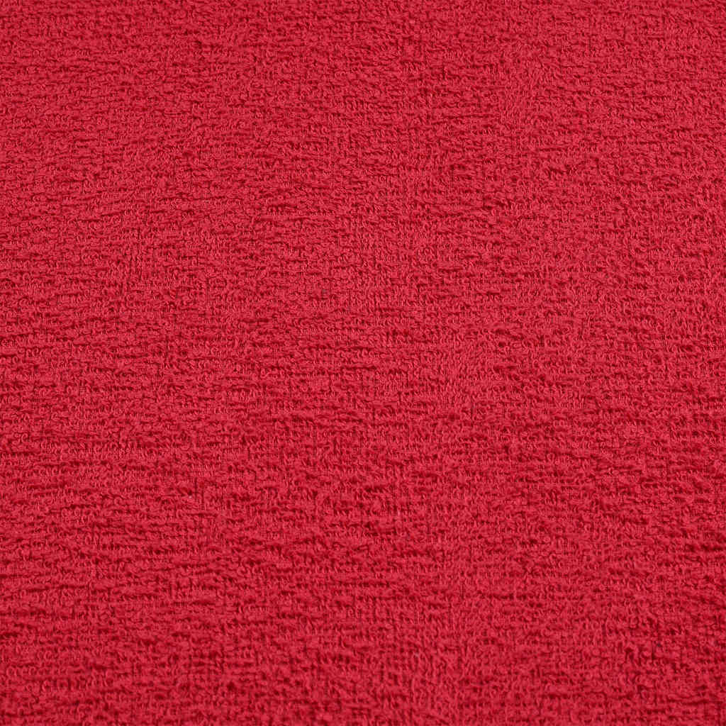 vidaXL Duschtücher 4 Stk. Rot 70x140 cm 360 g/m² 100% Baumwolle - Image 5