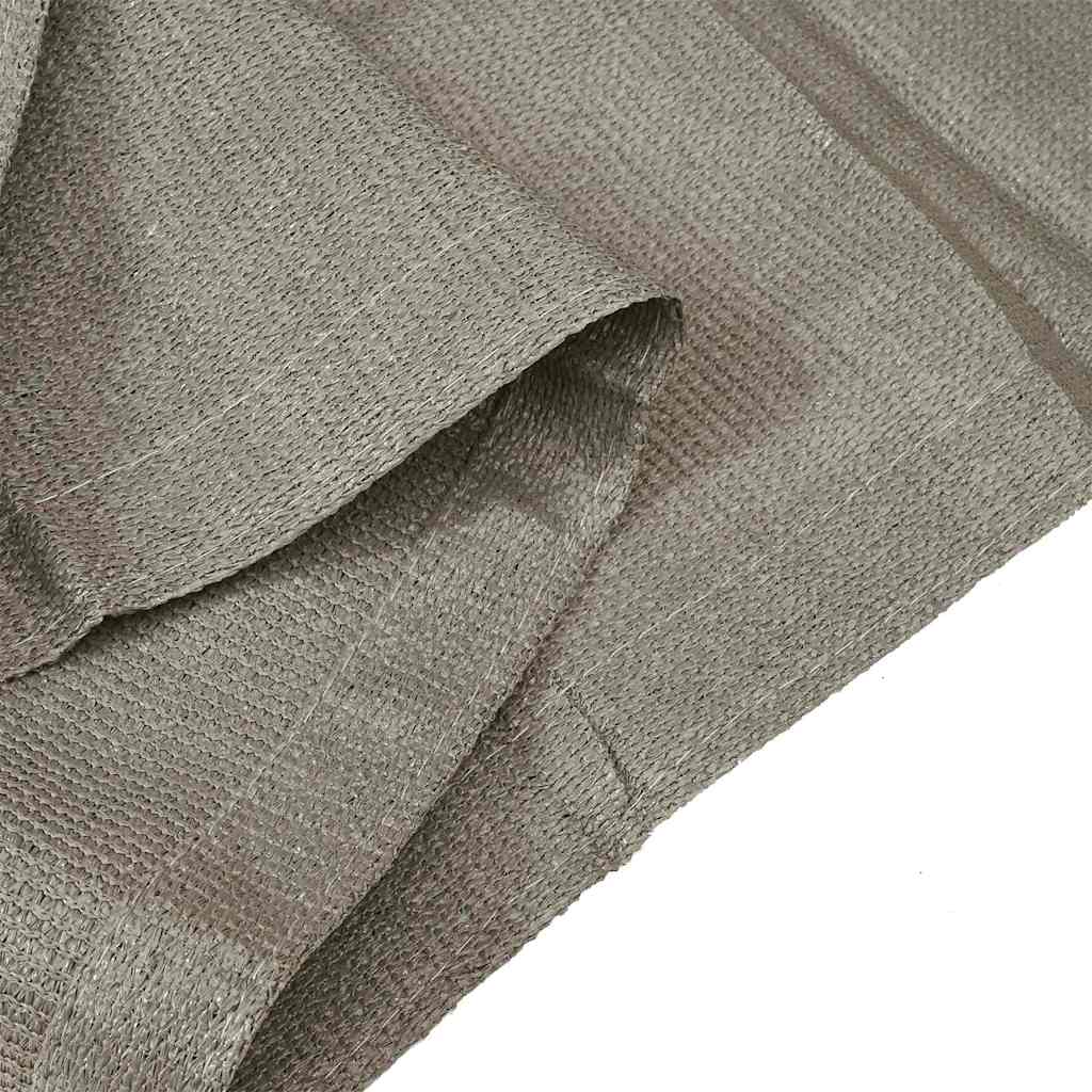 vidaXL Zeltteppich Hellgrau 250 x 200 cm Polyethylen - Image 6