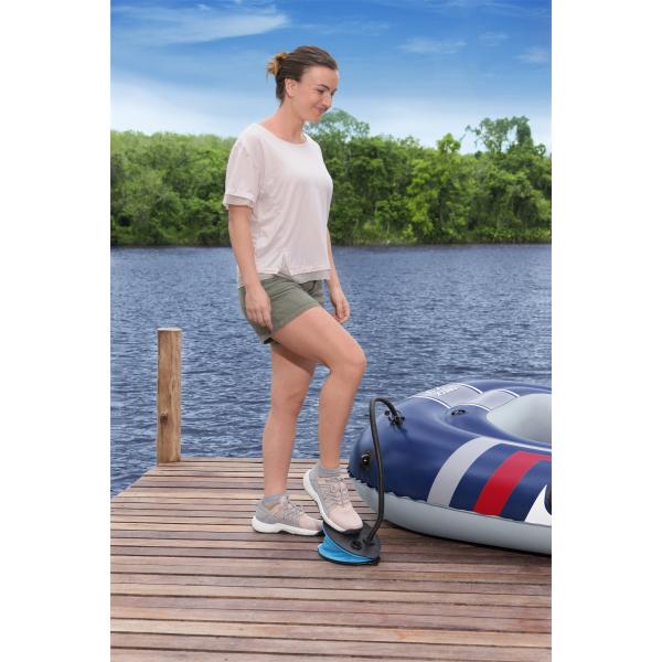 Bestway Gonfiatore a Pedale 2L 23x15 cm Retrattile Gonfiabile e Campeggio 62023 - Image 4