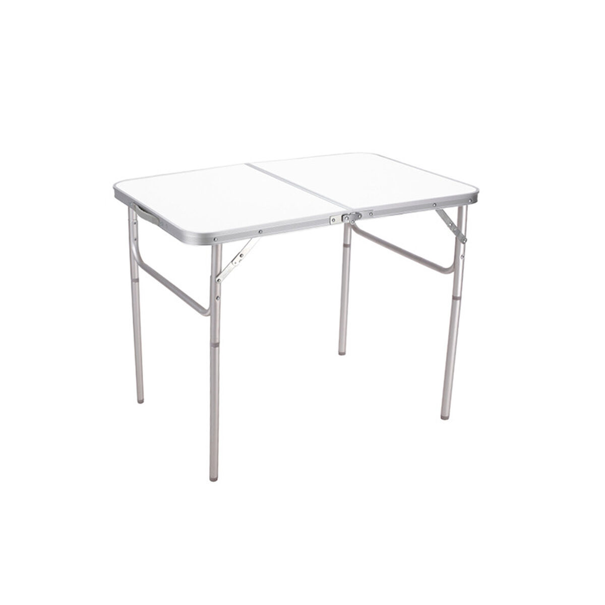 Marbueno Tavolo Pieghevole in Alluminio D25 Assortito da Campeggio e Spiaggia 90X60X39/70 cm 10031