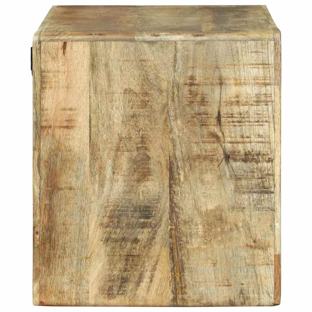 vidaXL Mueble para TV Marrón 60 x 32 x 36 cm Madera maciza de Mango - Image 4