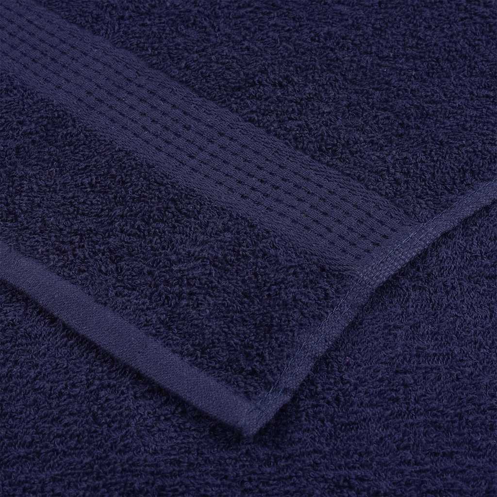 vidaXL Duschtücher 4 Stk. Marineblau 70x140 cm 360 g/m² 100% Baumwolle - Image 6