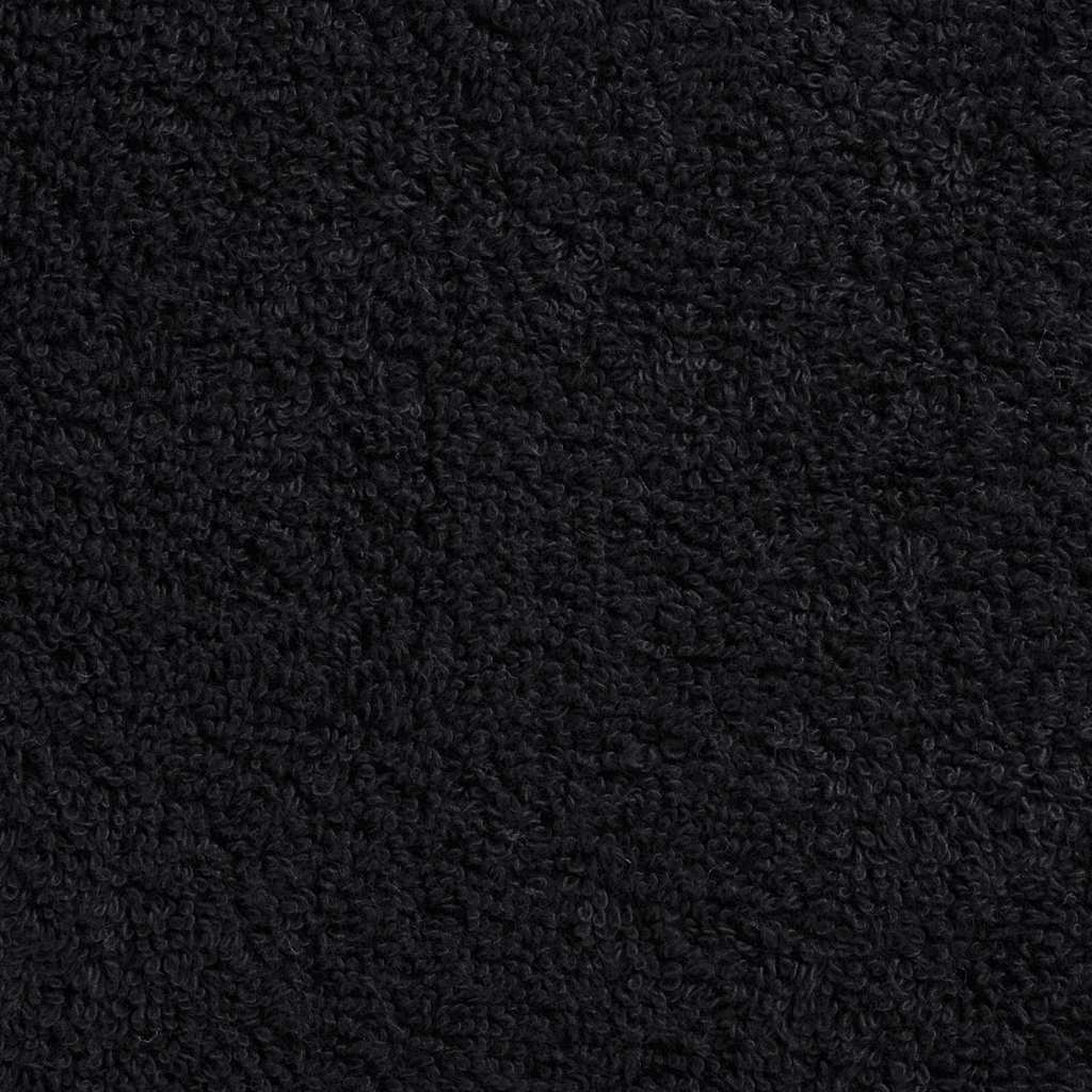 vidaXL Serviettes d'Invité 600 gsm SOLUND 25 pcs Noir 100 x 150 cm - Image 5