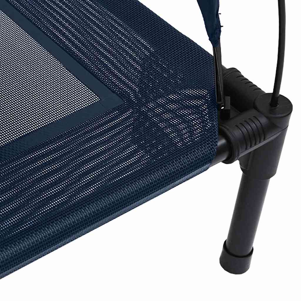 vidaXL Lit pour Chien Bleu marine m Acier - Image 6