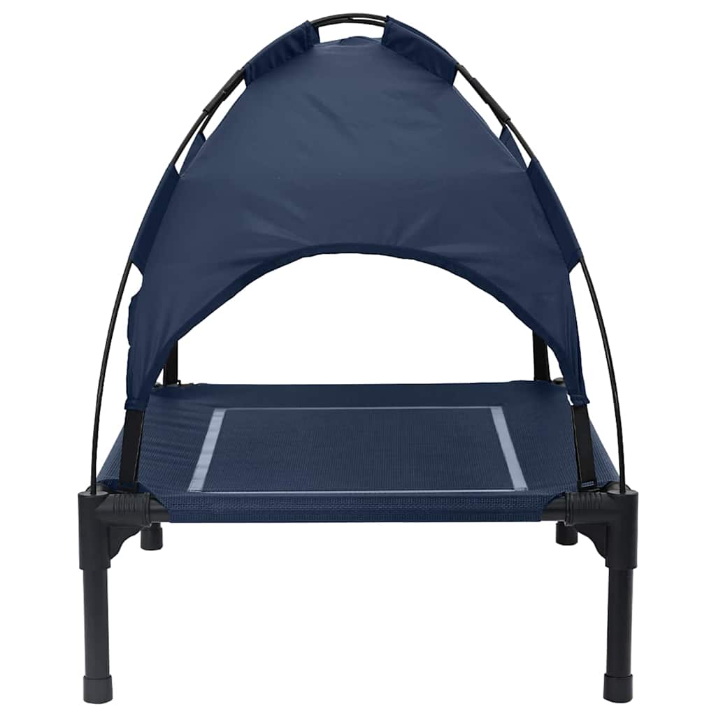 vidaXL Lit pour Chien Bleu marine m Acier - Image 5