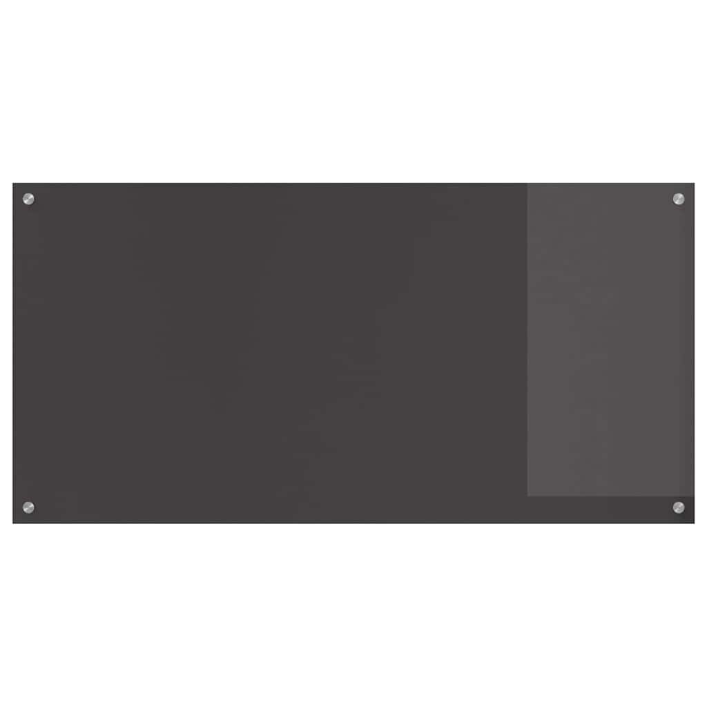 vidaXL Protection de cuisine Gris foncé 120 x 60 x 0,6 cm verre trempé - Image 5