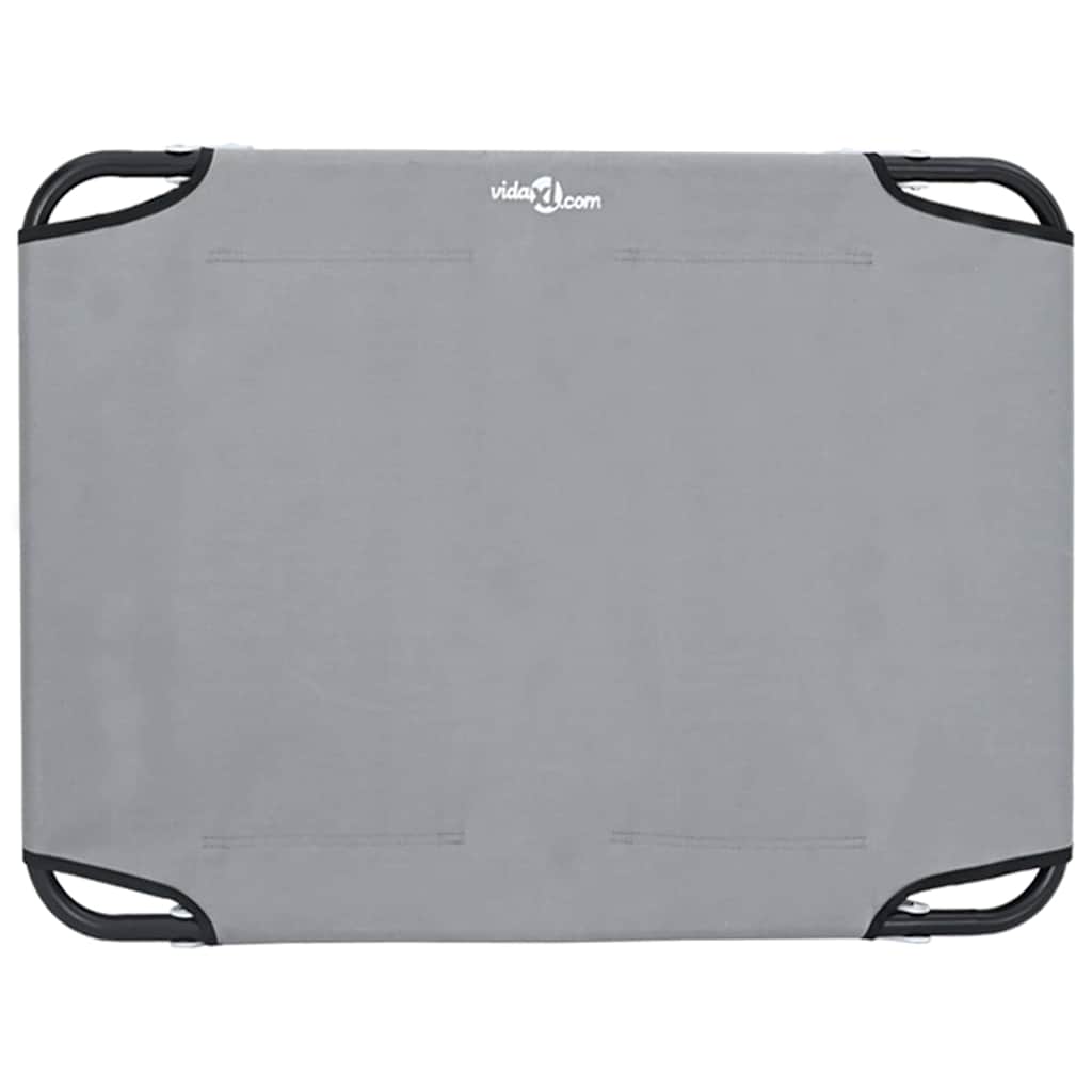vidaXL Lit pour Chien Gris clair m Tissu Oxford et Acier - Image 6