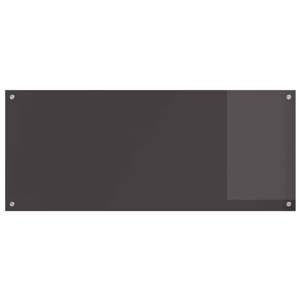 vidaXL Protection de cuisine Gris foncé 120 x 50 x 0,6 cm verre trempé - Image 5