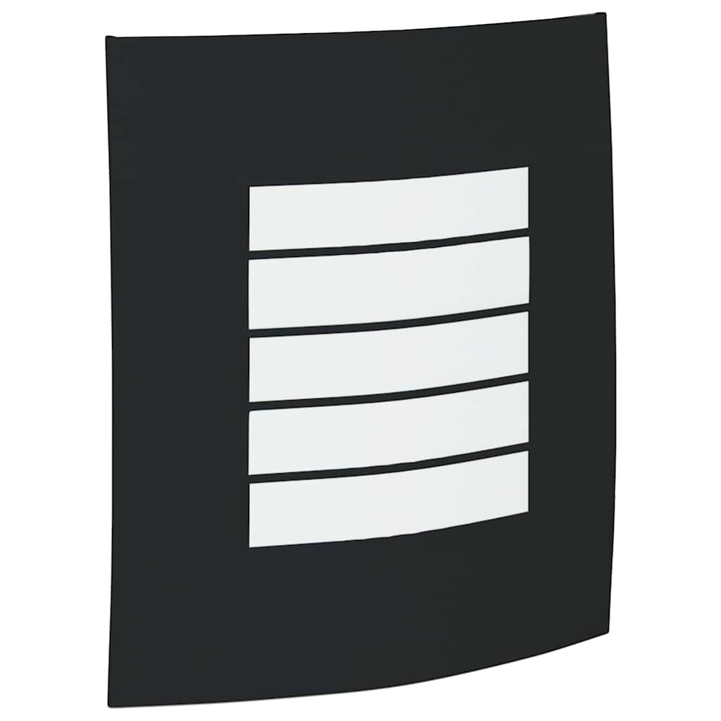 vidaXL Appliques murales extérieures 2 pcs Noir 23,5 x 10,5 x 26 cm - Image 3