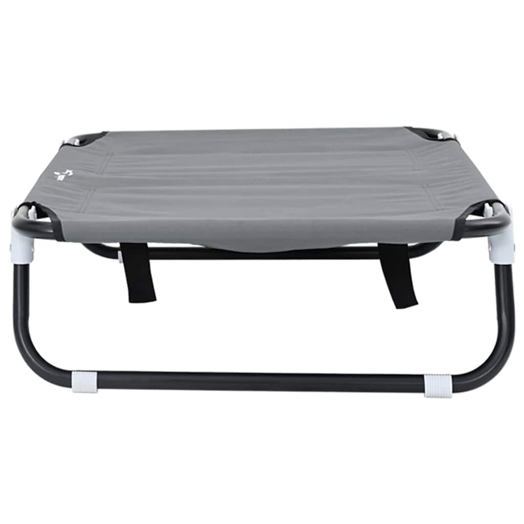 vidaXL Lit pour Chien Gris clair s Tissu Oxford et Acier - Image 5