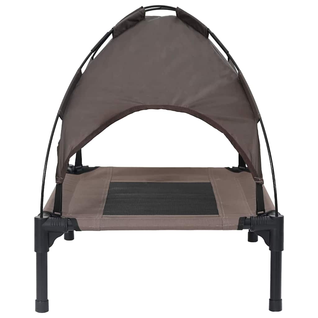 vidaXL Lit pour Chien Marron m Acier - Image 5