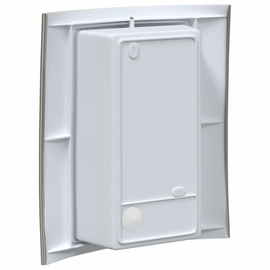 vidaXL Applique murale d'extérieur Argent 23,5 x 10,5 x 26 cm - Image 5