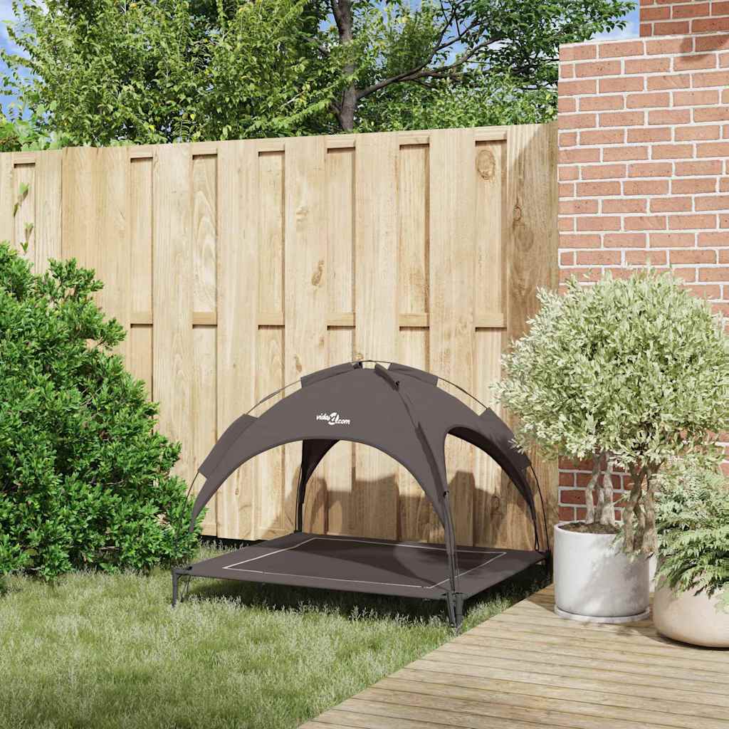 vidaXL Lit pour Chien Marron xl Acier - Image 3