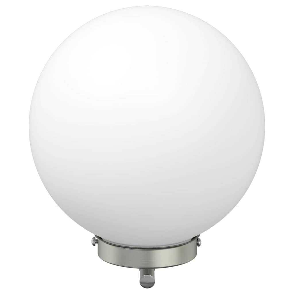 vidaXL Applique Murale Extérieure Argent 29 x 25 x 33 cm - Image 3