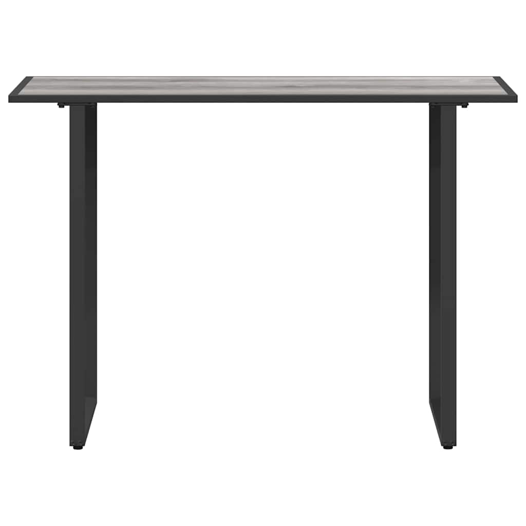 vidaXL Table de Jardin Gris 100 x 55 x 70 cm Acier et DPC - Image 6