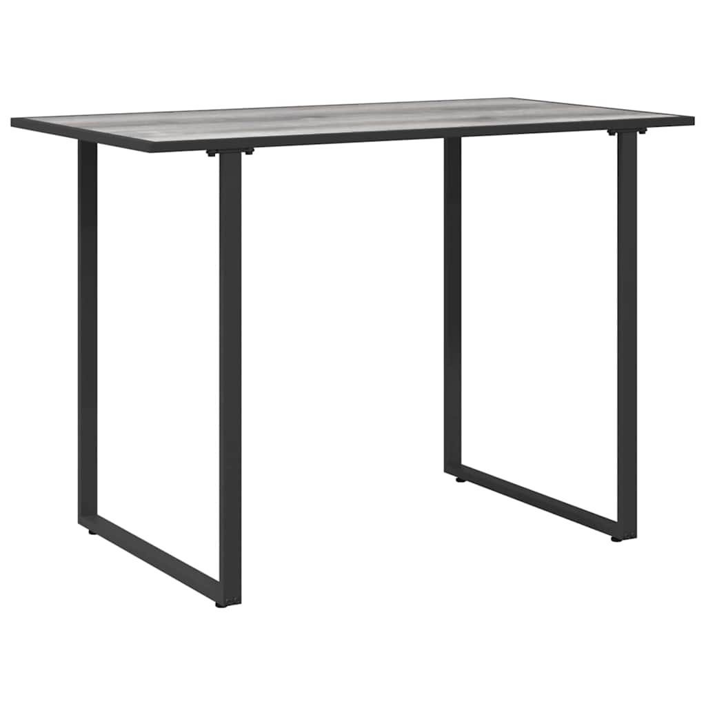 vidaXL Table de Jardin Gris 100 x 55 x 70 cm Acier et DPC - Image 5