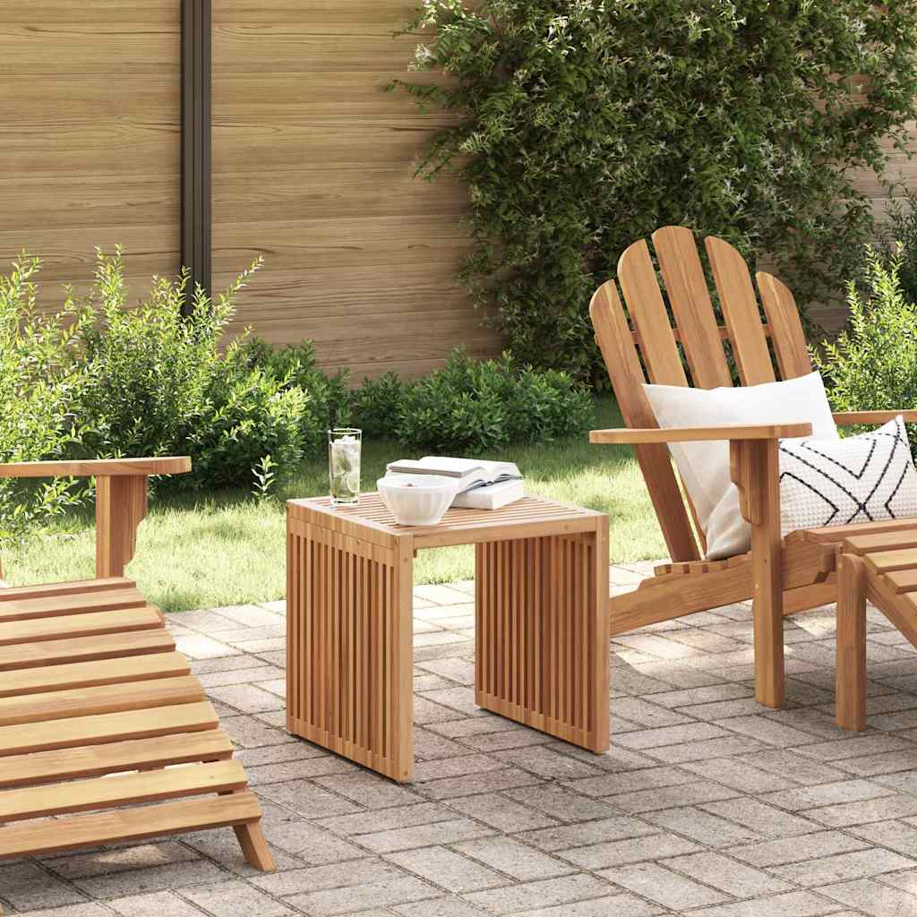 vidaXL Table d'appoint de jardin Marron 45 x 42,5 x 45 cm