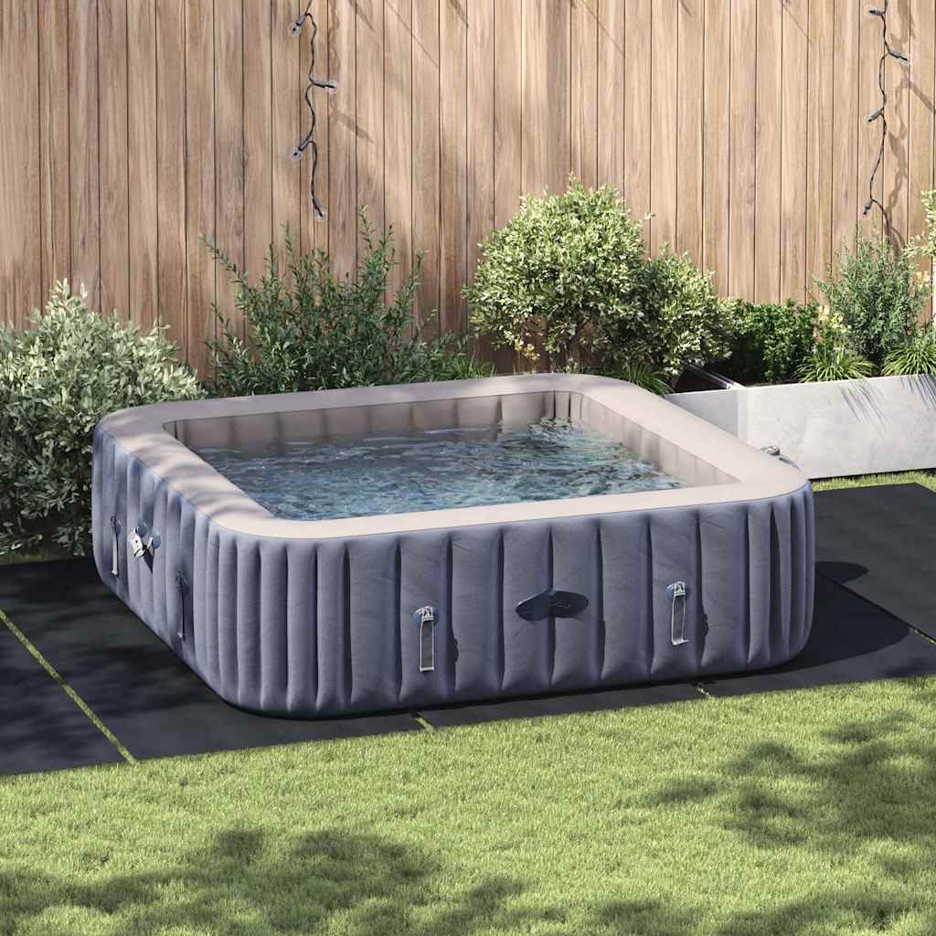 vidaXL Tapis de piscine Noir 550 x 280 cm Géotextile en polyester