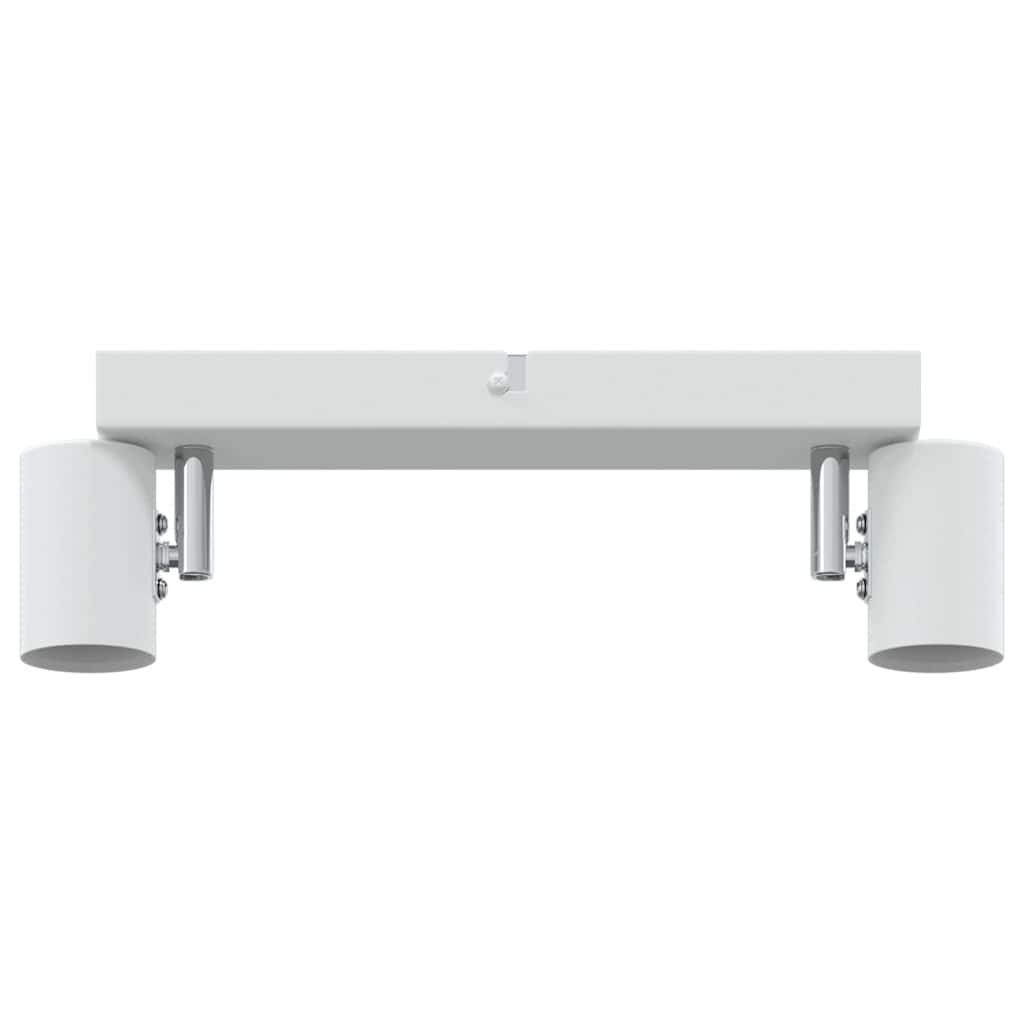 vidaXL Spot de plafond Blanc 26 x 6.5 x 11.5 cm Acier - Image 5