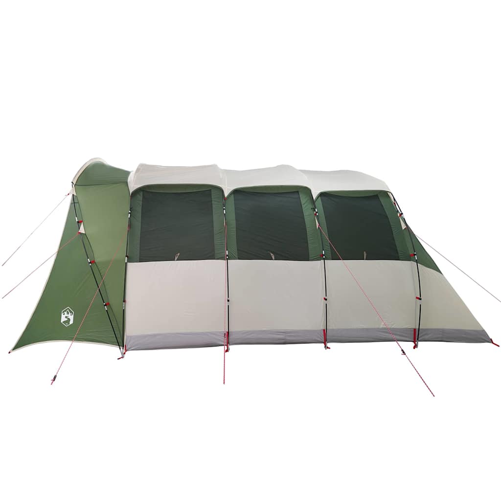 vidaXL Tentes avec toit avec évent Vert 576 x 325 x 213 cm Polyester - Image 6