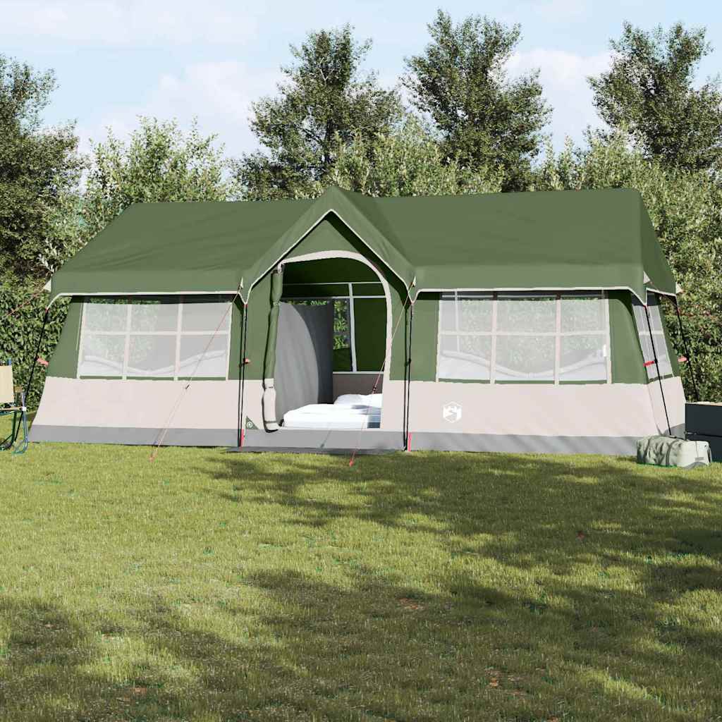 vidaXL Tentes avec toit avec évent Vert 622 x 295 x 238 cm Polyester